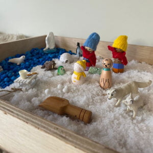 Sensorische box winter